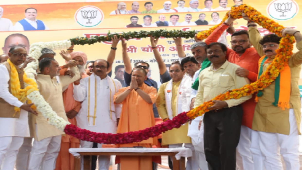 UP: CM Yogi said that earlier there used to migration to Kairana, now traders are safe