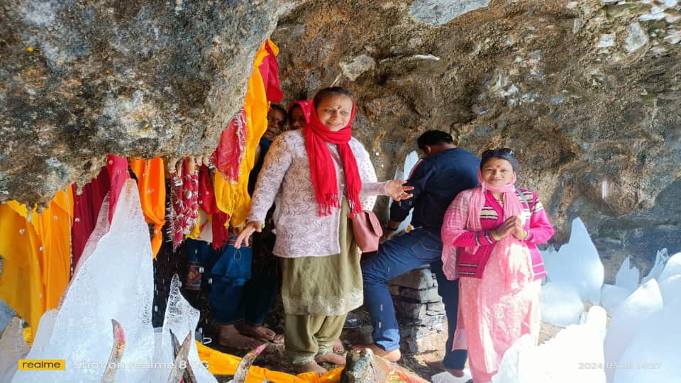 Uttarakhand Timmersain Mahadev Baba barfani Snow Shivling in niti valley China border Pilgrims Visit