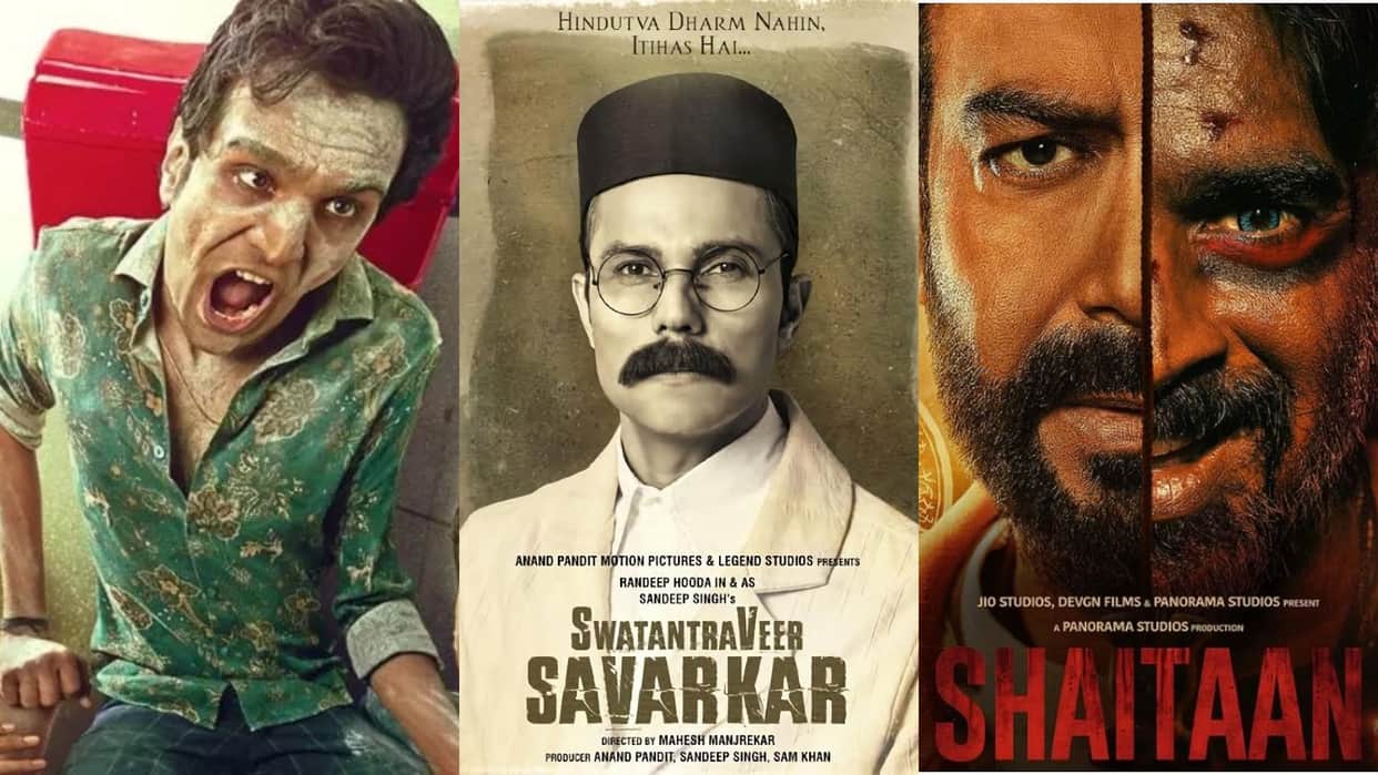 Box Office Report Know Madgaon Express Swatantra Veer Savarkar Shaitaan Yodha Film Total Earning
