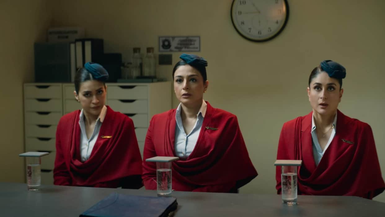 Kriti Sanon shared she will do sequel with Kareena Kapoor Khan Tabu in Crew if the writers have a good script