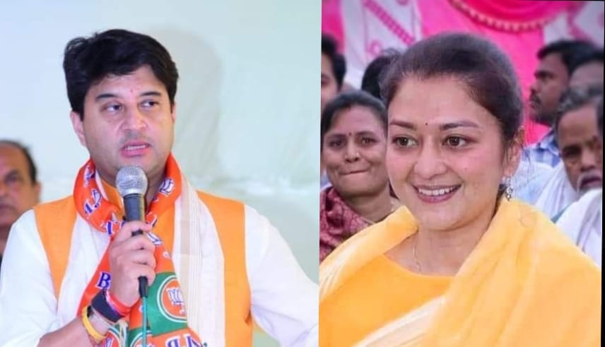 MP LS Election: Jyotiraditya Scindia's wife Priyadarshini will also participate in the election campaign.
