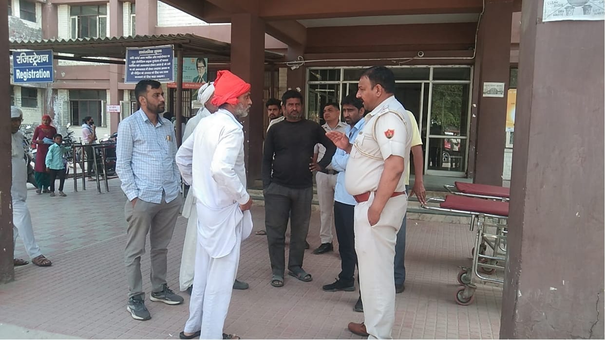 Son murdered father in Mahendergarh, attacked with sharp weapon over land dispute and money transaction