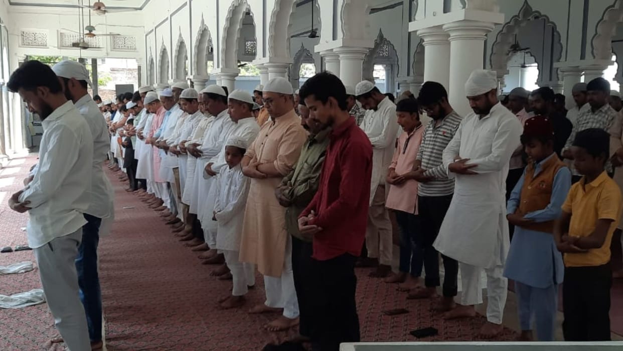 Friday prayers concluded safely in Azamgarh
