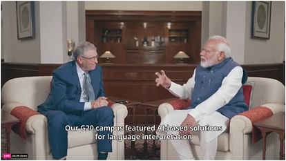 PM Narendra Modi meets Bill Gates in PMs residence talks from AI to Digital Payments news and updates