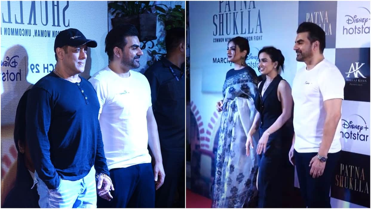 Salman Khan to Shura Shehnaaz Ankita Vicky many celebs attends Arbaaz Khan film Patna Shuklla screening