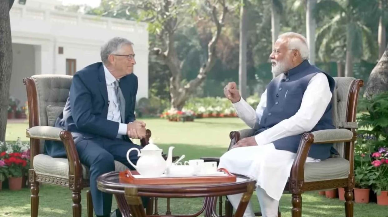 PM-Bill Gates Meet Modi said next goal get all daughters vaccinated against cervical cancer