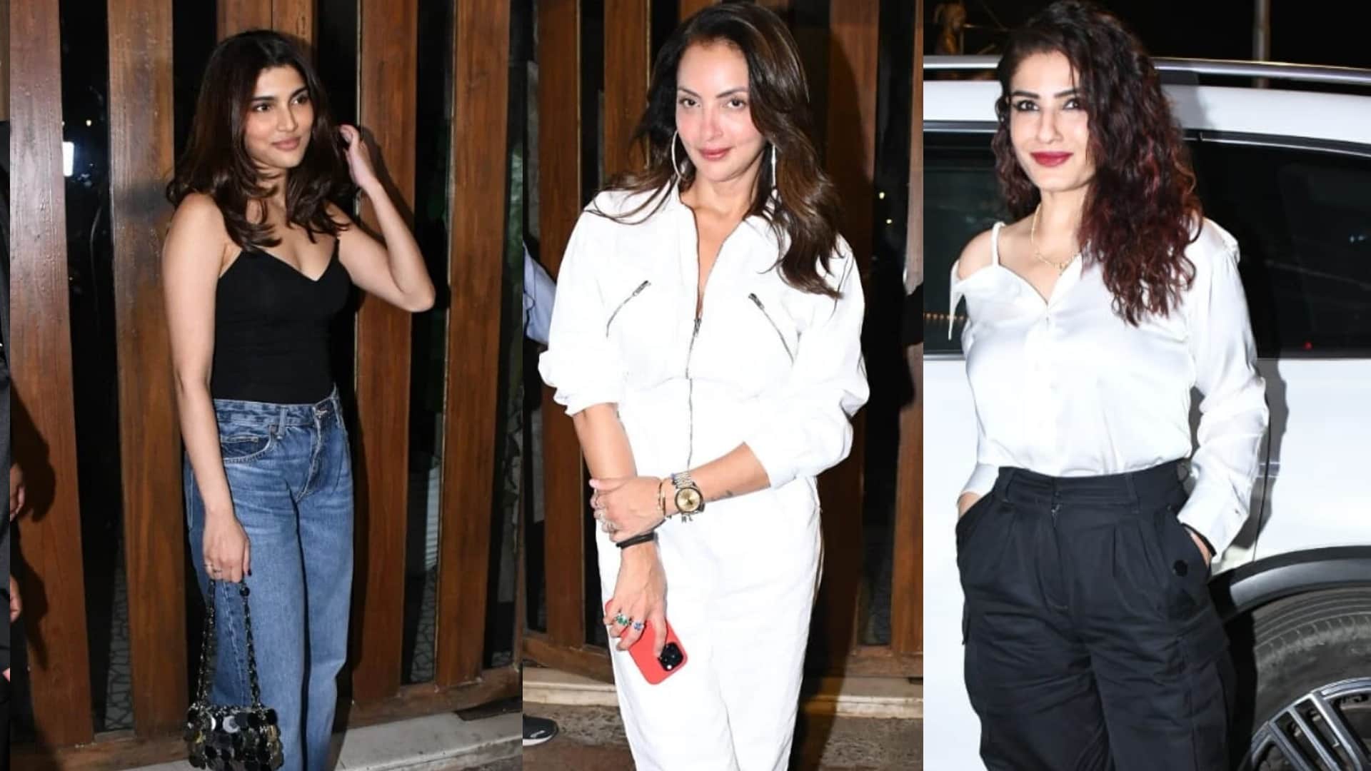 Arhaan Khan Party for damb biryani malaika arbaaz khan Sshura salim khan Alizeh Agnihotri Raveena Tandon seema