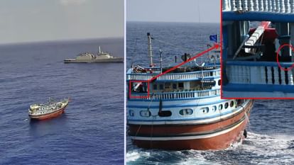 Indian Navy rescues hijack Iranian fishing ship 23 Pakistani crew members safe know all updates in hindi
