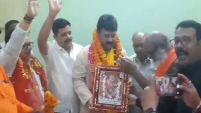 Bihar Lok Sabha Polls: Shivesh Ram reached Sasaram for first time after getting ticket from BJP
