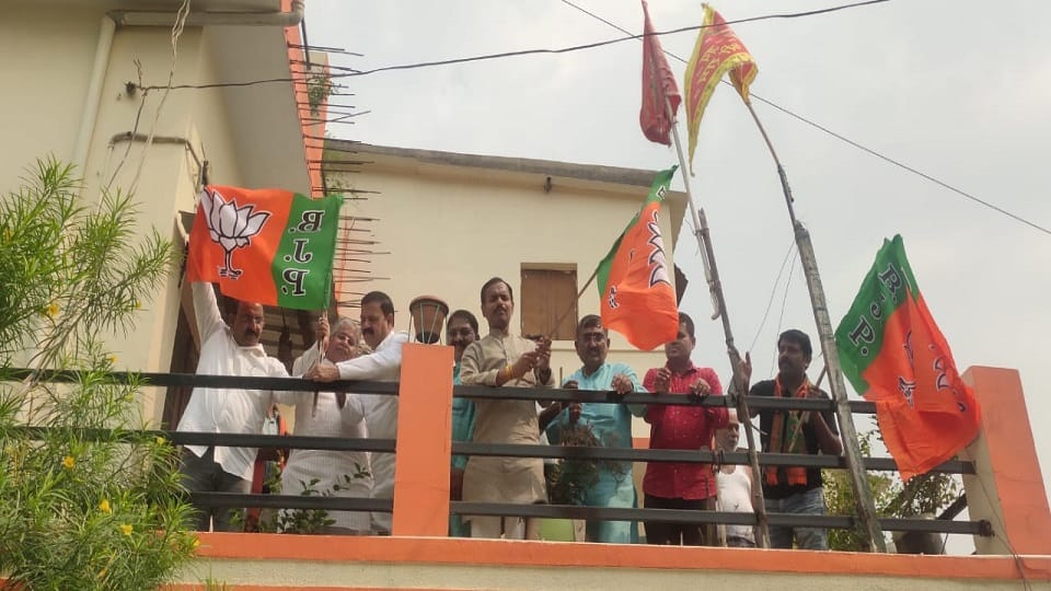 BJP started booth victory campaign in the presence of Dharamlal Kaushik in Korba