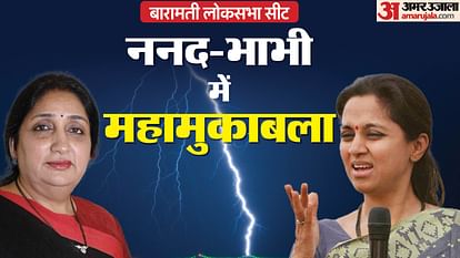 Lok Sabha Polls: शरद गुट ने किया पांच उम्मीदवारों का एलान; बारामती में सुप्रिया सुले की अजित की पत्नी से टक्कर LS polls: NCP sharad ficition declares five candidates, retains Supriya Sule in Baramati