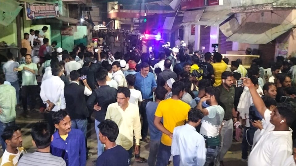Mukhtar Ansari's body was brought from Banda to Ghazipur