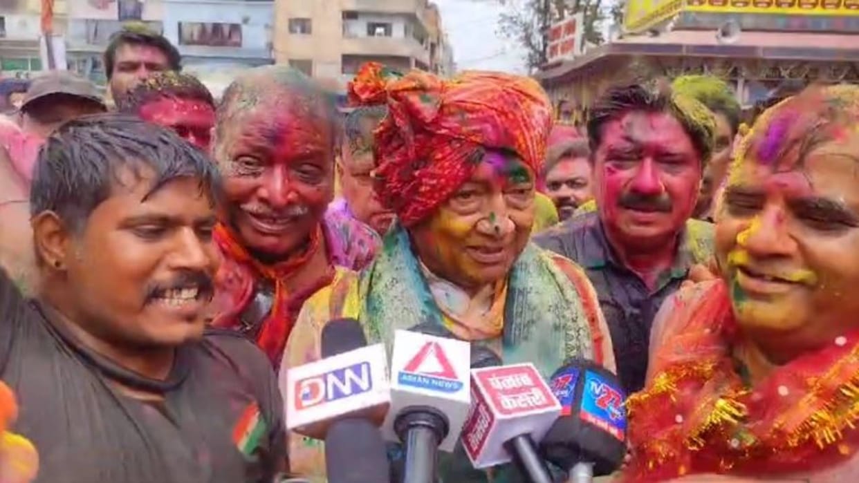 Bhopal News: Panchami celebrated in Bhopal, Digvijay Singh participated in the moving ceremony, gave best wish