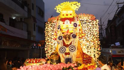 Rangpanchami Ujjain city drenched in colors on Rang Panchami Nagar Ger organized