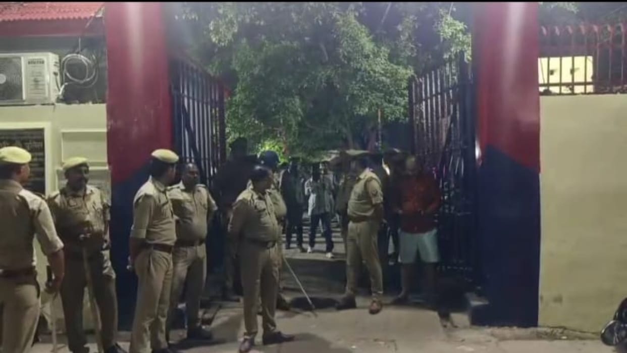 MP female relative molested by inspector bjp leaders creates ruckus in lakhimpur kheri