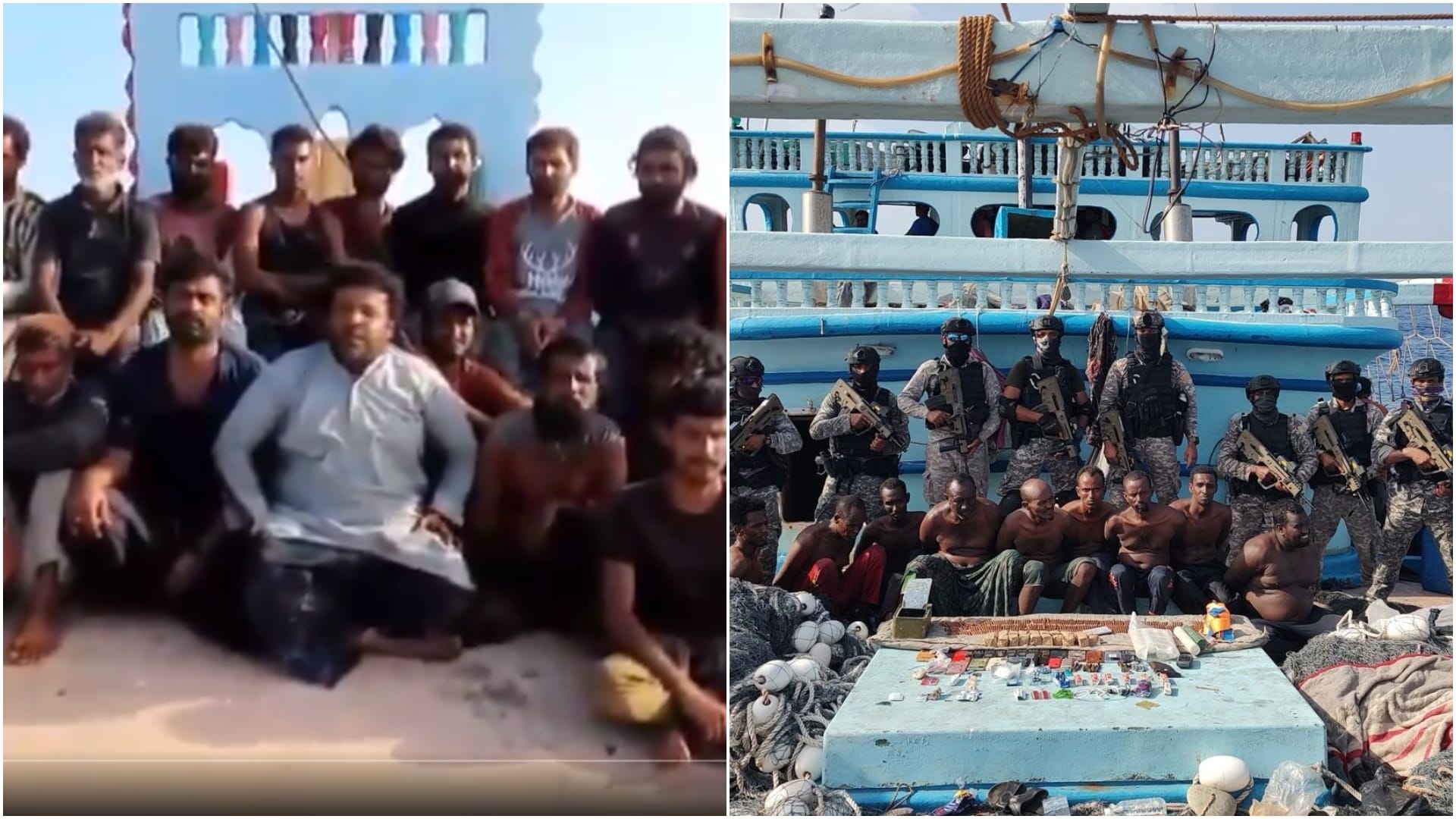Somali pirates: Pakistanis raise 'India Zindabad' slogan after being rescued by Indian Navy