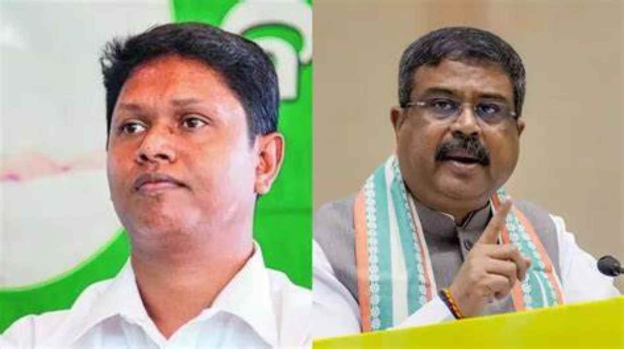 BJD's Pranab Das to fight against BJP's Dharmendra Pradhan from Sambalpur Lok Sabha seat
