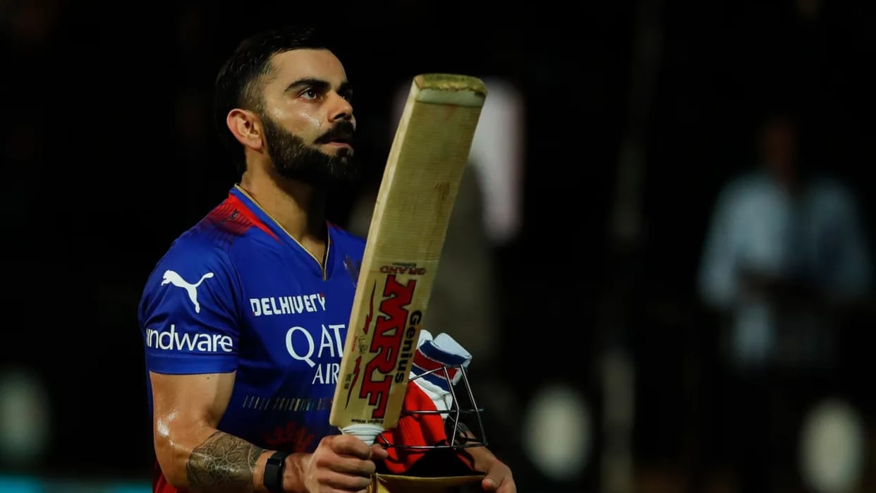kkr vs rcb: Virat Kohli scored 50+ runs seven times against KKR and joined club of rohit and shikhar dhawan