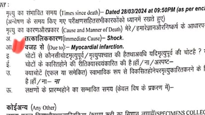 Mukhtar Ansari Death Mukhtar Ansari Often Complained To Doctor About Stomach Problems