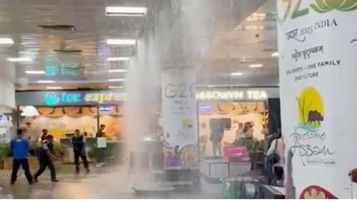 Sudden rain and storm damage Guwahati airport several flights diverted know all updates