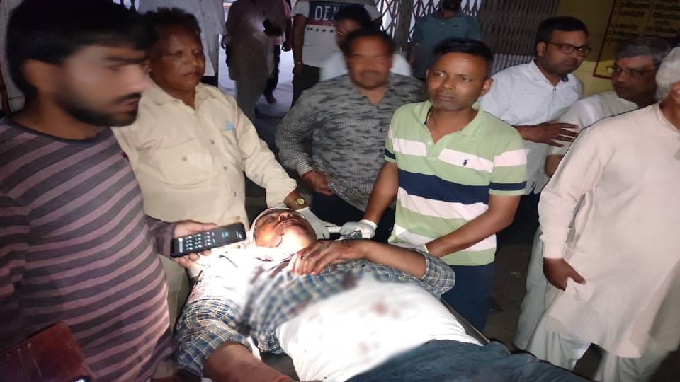 Drunken bike riders hit policemen during checking in Mathura