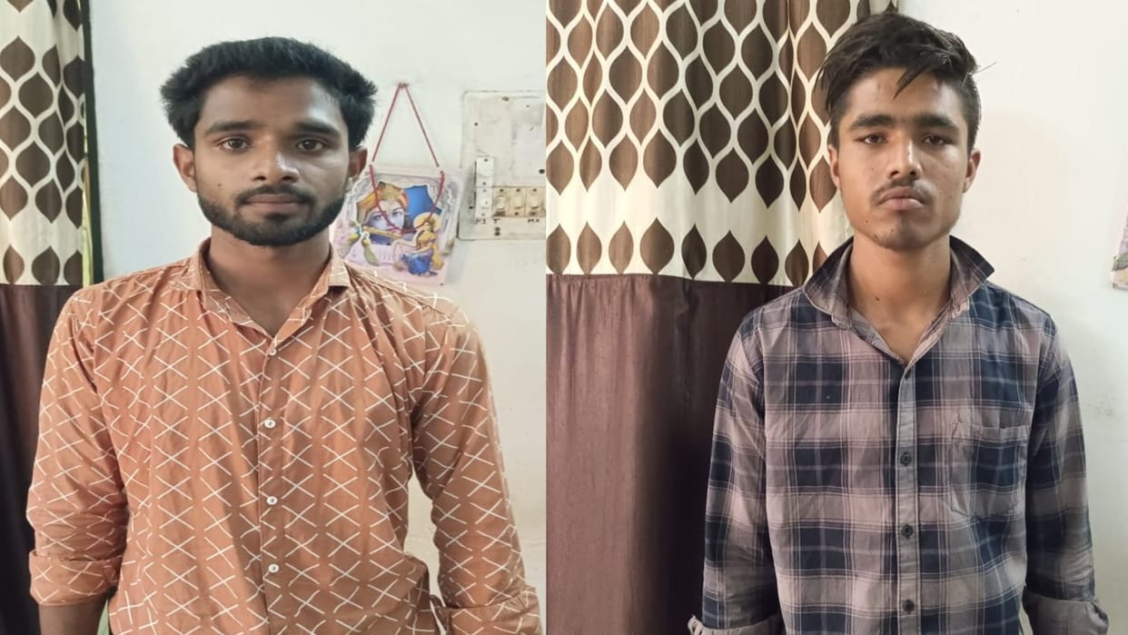 Raipur: Two thieves entered inside by uprooting ventilation of mobile shop; two accused arrested