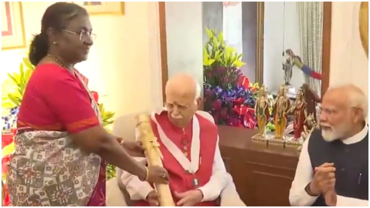 Bharat Ratna to Advani: CM Yogi said - This decoration is a respect for Advani ji's spirit of 'Nation First'