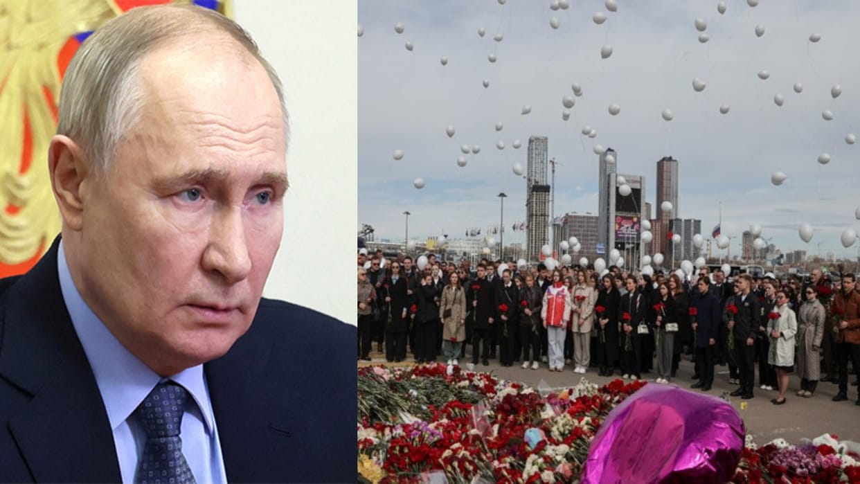 Kremlin reveals Putin's inner turmoil post after Moscow terror attack