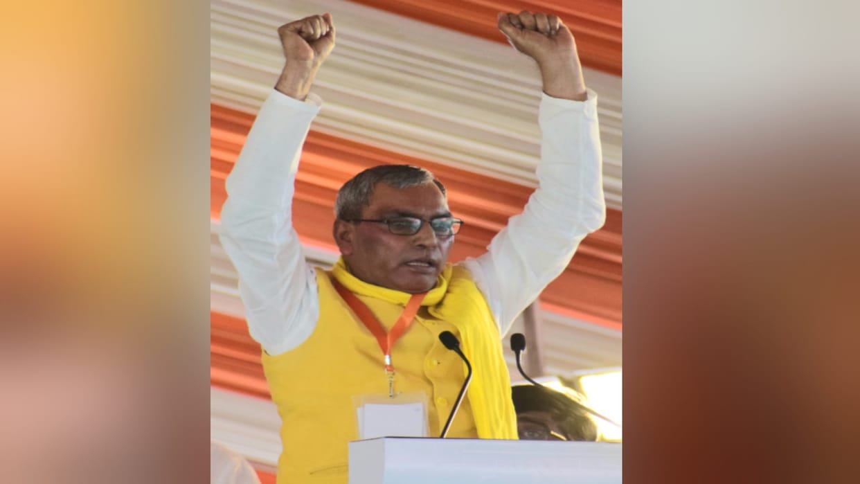 Minister Omprakash Rajbhar targeted SP, Congress and BSP and said NDA will win more than 400 seats