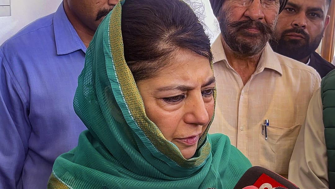 PDP chief Mehbooba Mufti said People representative being jailed without any investigation at India bloc rally