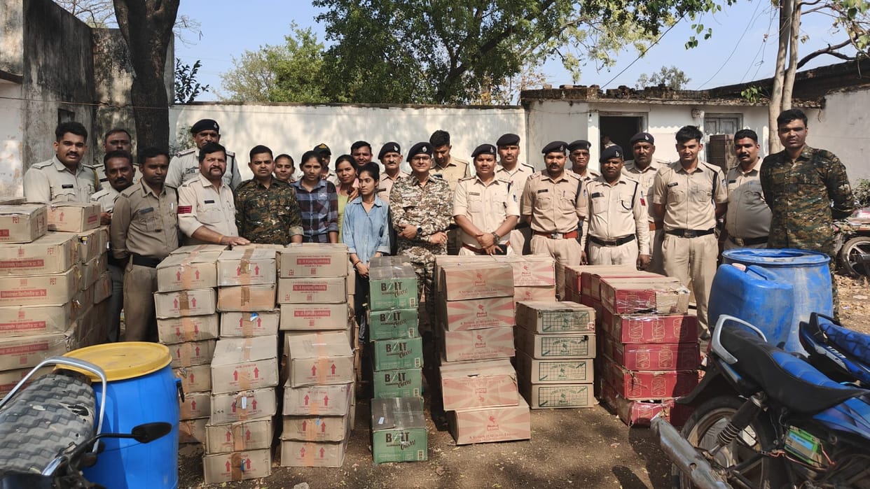 MP News: Police raid on Kanjar tapers, illegal liquor worth Rs 12 lakh seized, one arrested, five defrauded