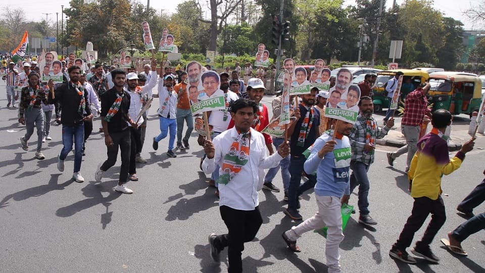 'INDIA' Mega Rally at Ramlila Maidan Delhi Police issued traffic advisory