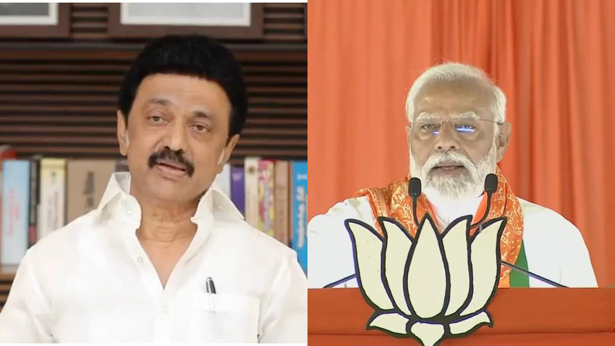 Tamil Nadu pm modi rally mgr jayalalithaa cm stalin loksabha election