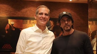 US Ambassador Eric Garcetti Recalling his meeting with Shah Rukh Khan said everybody in his office went nuts