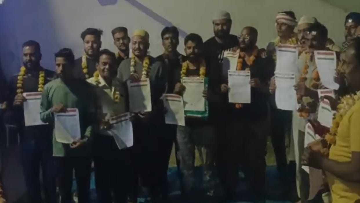 500 Muslim youth left Congress and joined Bharatiya Adivasi Party