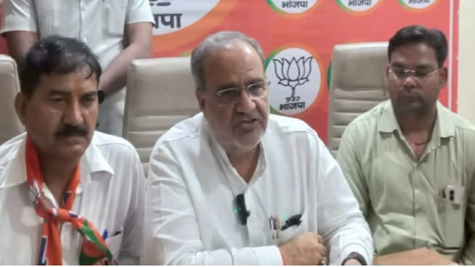 BJP State President said: Congress has fled from UP, opposition parties have made corruption etiquette