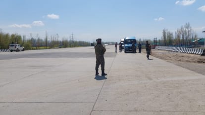Jammu Kashmir: Trial on emergency runway in Anantnag bijbehara today traffic diverted tight security arrangeme