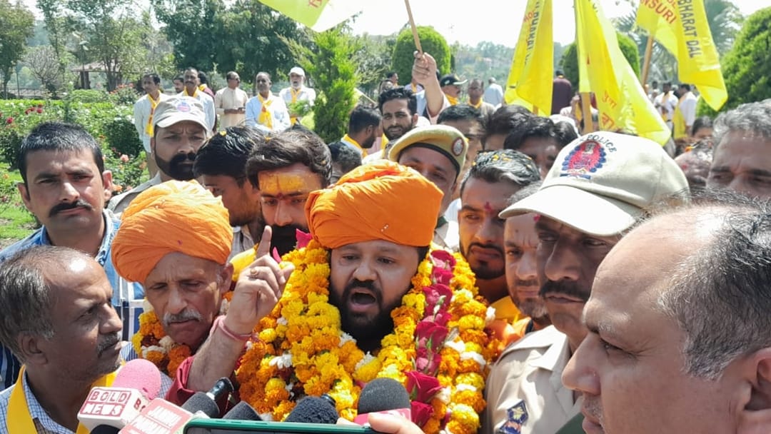 Lok Sabha Elections: Ekam Sanatan Bharat Party candidate Ankur Sharma filed nomination for Jammu seat