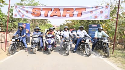 Rally took out and gave the message of give up drugs, turn your life around