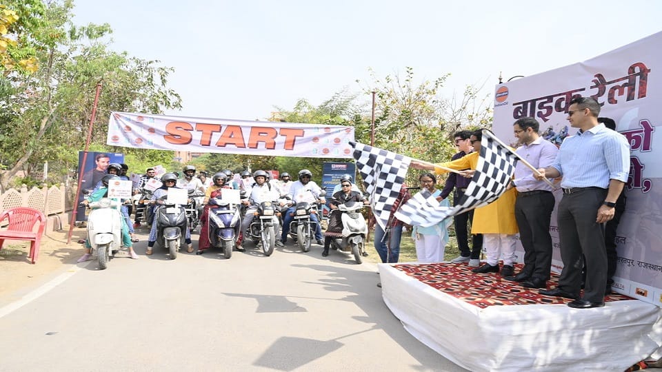 Rally took out and gave the message of give up drugs, turn your life around