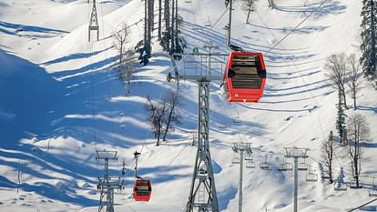Gulmarg Gondola: नई ऊंचाइयों पर गुलमर्ग गंडोला, टूटे रिकॉर्ड, इस साल 10 लाख सैलानियों ने की केबल कार की सवारी Gulmarg Gondola cabel car ride 10 lakh tourists this year received revenue 110 Crore
