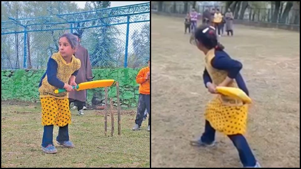 Hurmat Irshad Bhat 9 year old kashmiri girl cricketer Sachin Tendulkar commends