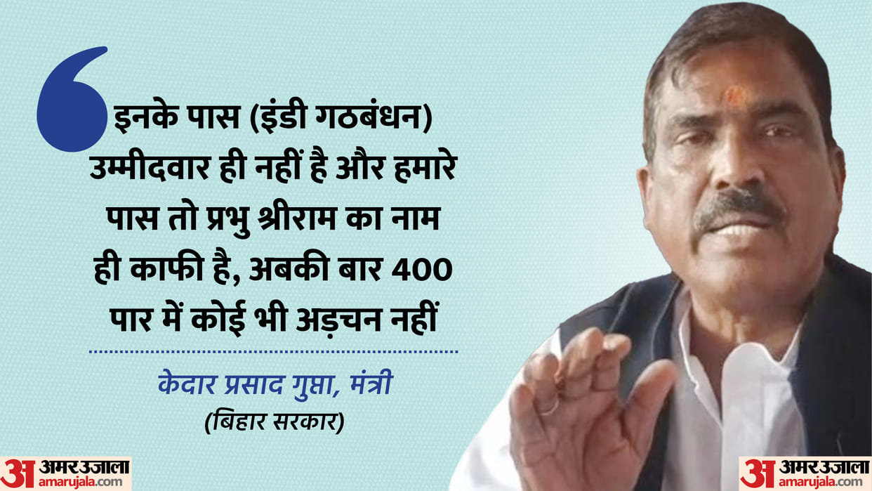 Bihar LS Chunav Minister Kedar Gupta Fumes Over Seat Allocation in Indian Alliance Criticizes Development Mode