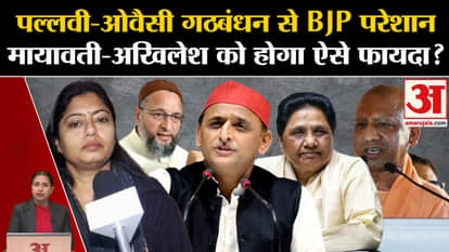 Loksabha Elections 2024: How Pallavi Patel and Owaisi are increasing BJP's problems in UP.SP.BSP.