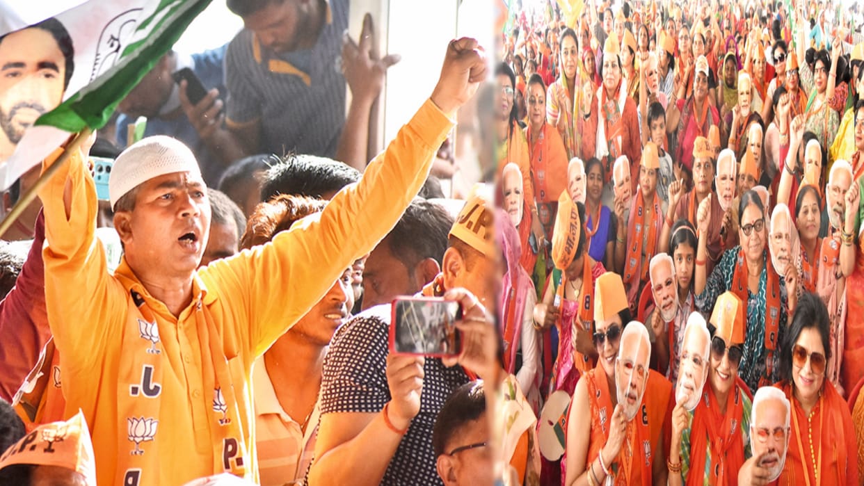 PM Modi starts election trumpet from Meerut for third time with same style