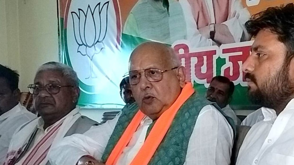 Surya Pratap Shahi dig Indi alliance said parties that wanted loot country have united