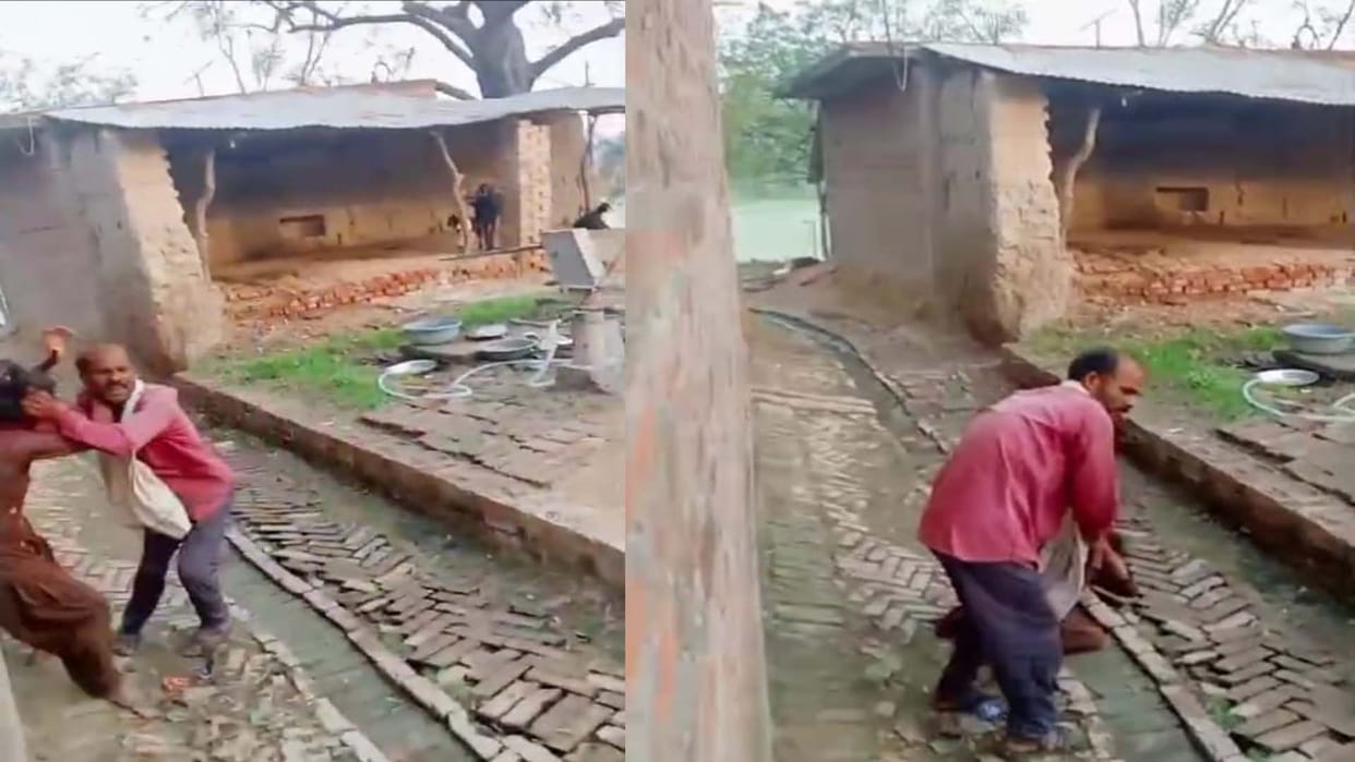 Fatehpur: Neighbor beats girl over water filling dispute, video goes viral