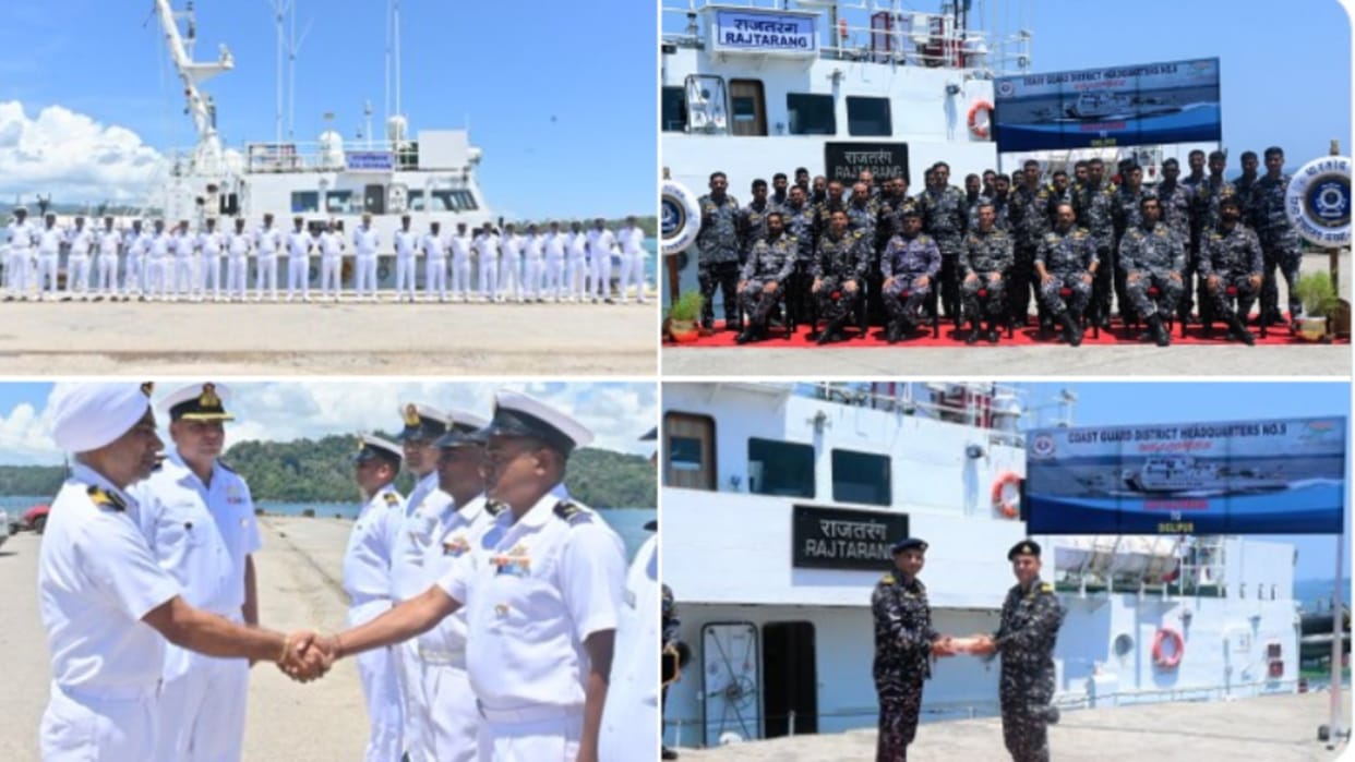 ICG deployed Rajtarang and Rajkiran will monitor Indian Ocean from Andaman and Nicobar Islands