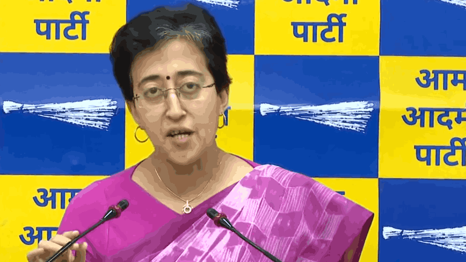 Atishi wrote a letter to the central government regarding the water problem in Delhi