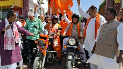 Bihar: Rajlakshmi Manda reached Muzaffarpur after traveling 14 thousand km from Tamil Nadu, Narendra Modi